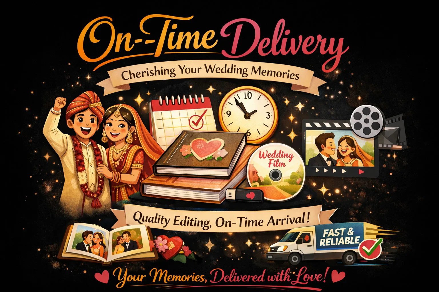 On Time Delivery Couple